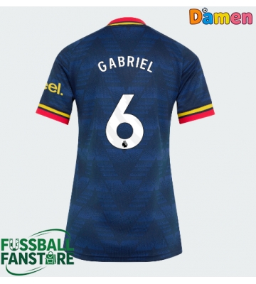 Arsenal Gabriel Magalhaes #6 Replik Auswärtstrikot Damen 2026-27 Kurzarm
